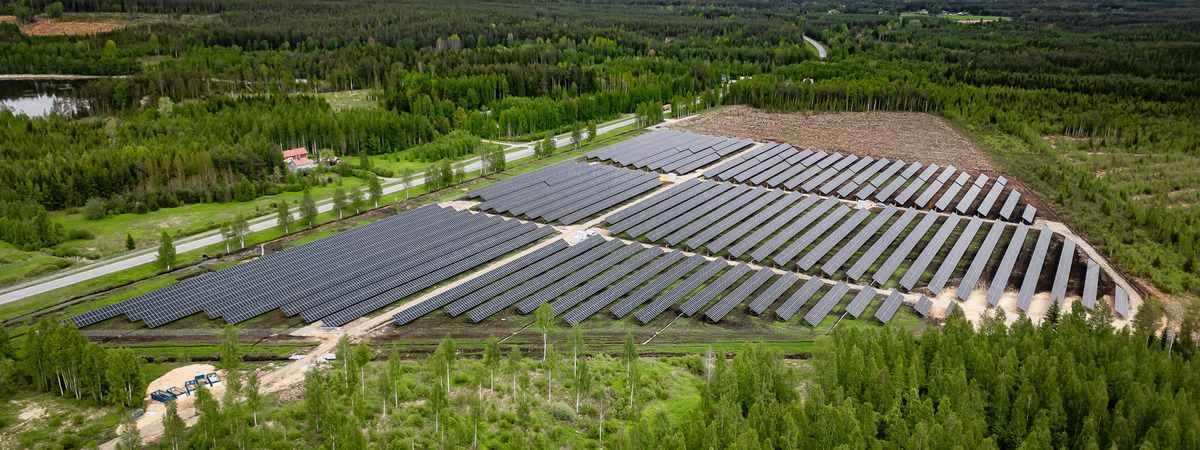 Ohrasuon aurinkopuisto Savonlinna